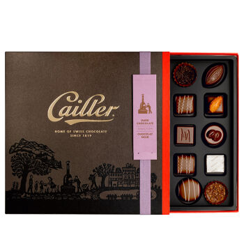 CAILLER dark chocolate gift box