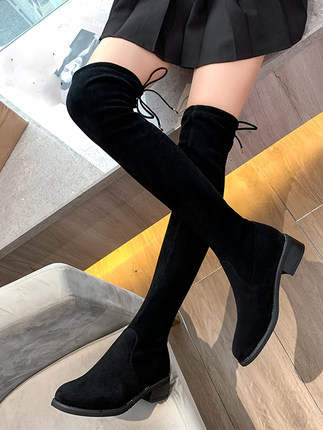 Over the knee high boots